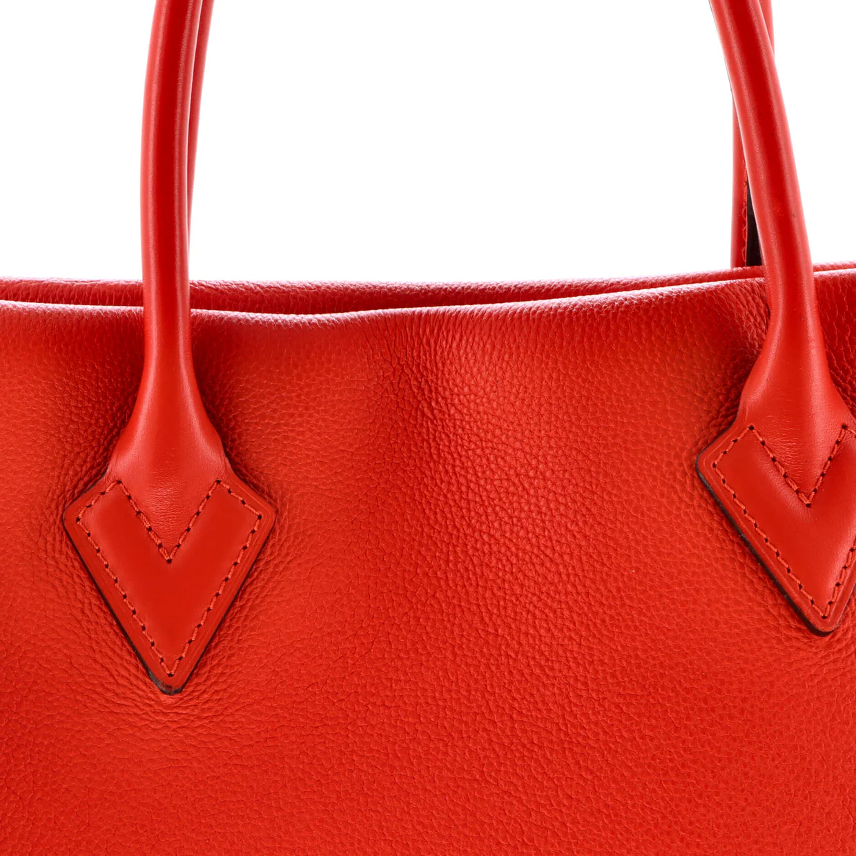 W Tote Veau Cachemire Calfskin PM - Deep Luxury