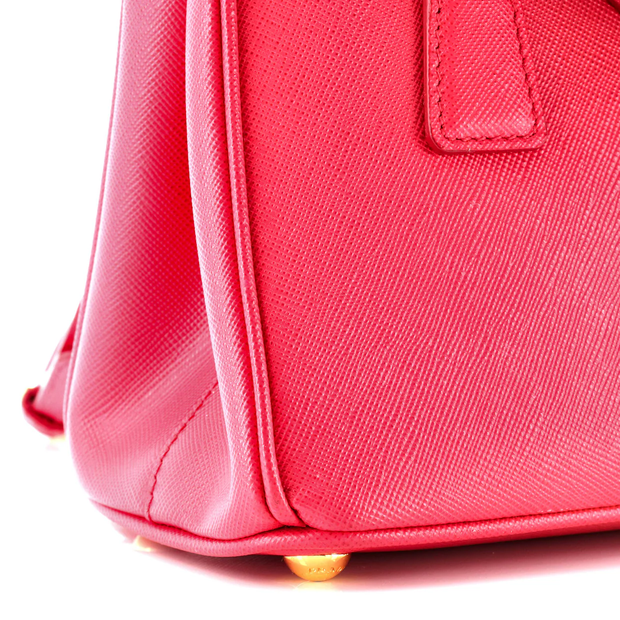 Galleria Double Zip Tote Saffiano Leather Mini - Deep Luxury