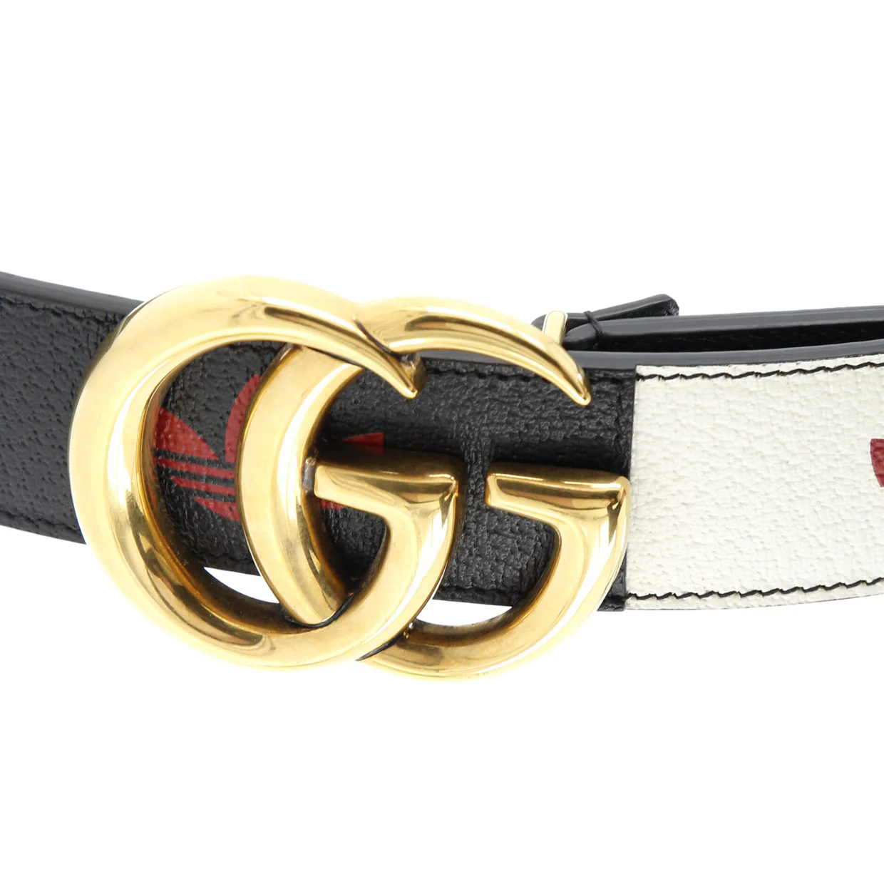 x adidas GG Marmont Belt Printed Leather - Deep Luxury