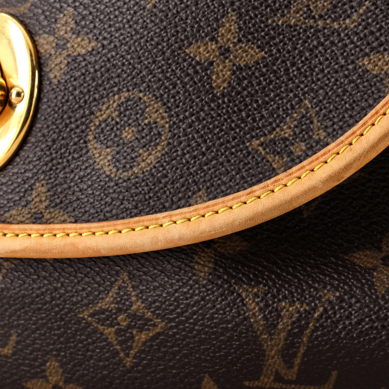 Tulum Handbag Monogram Canvas PM - Deep Luxury