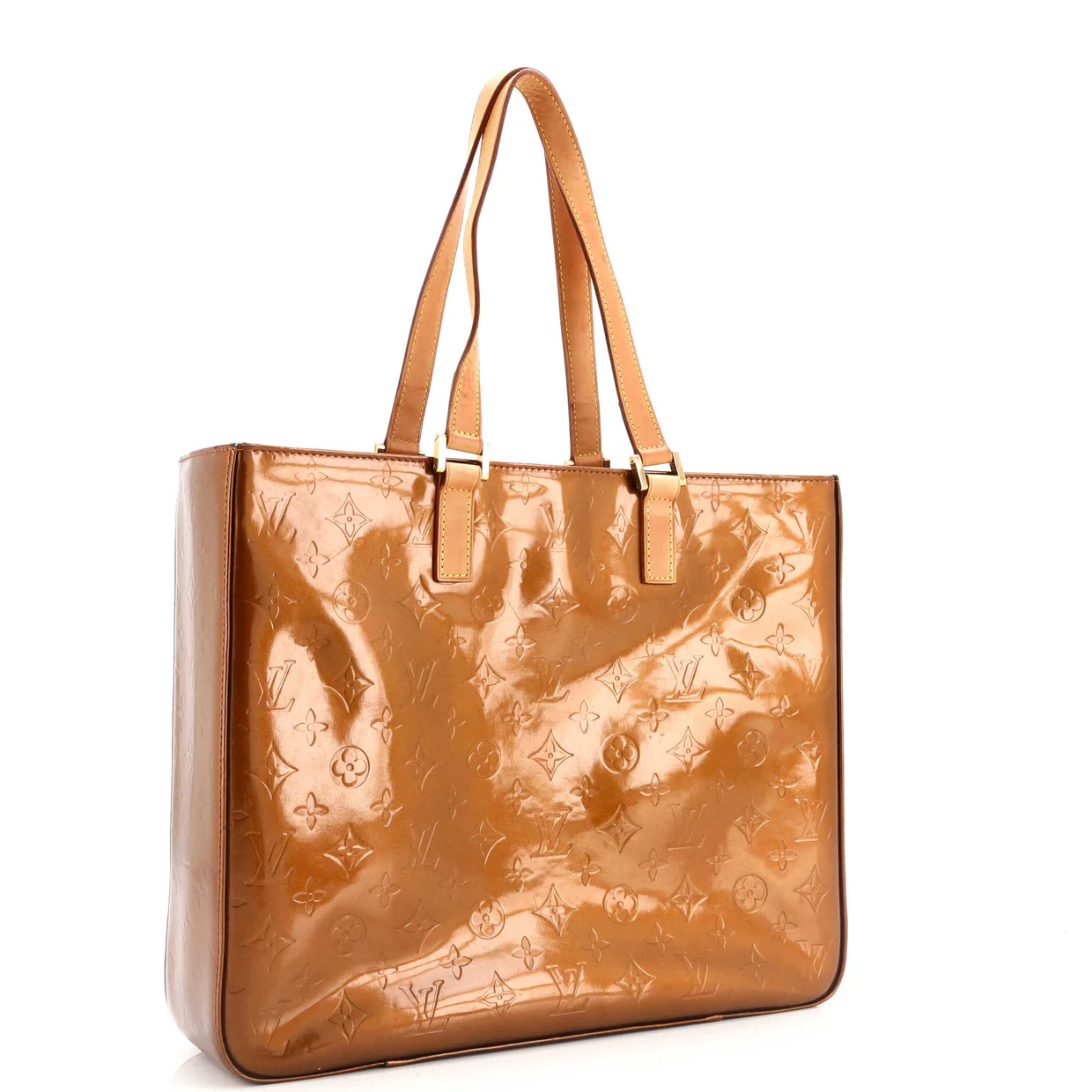 Columbus Handbag Monogram Vernis - Deep Luxury