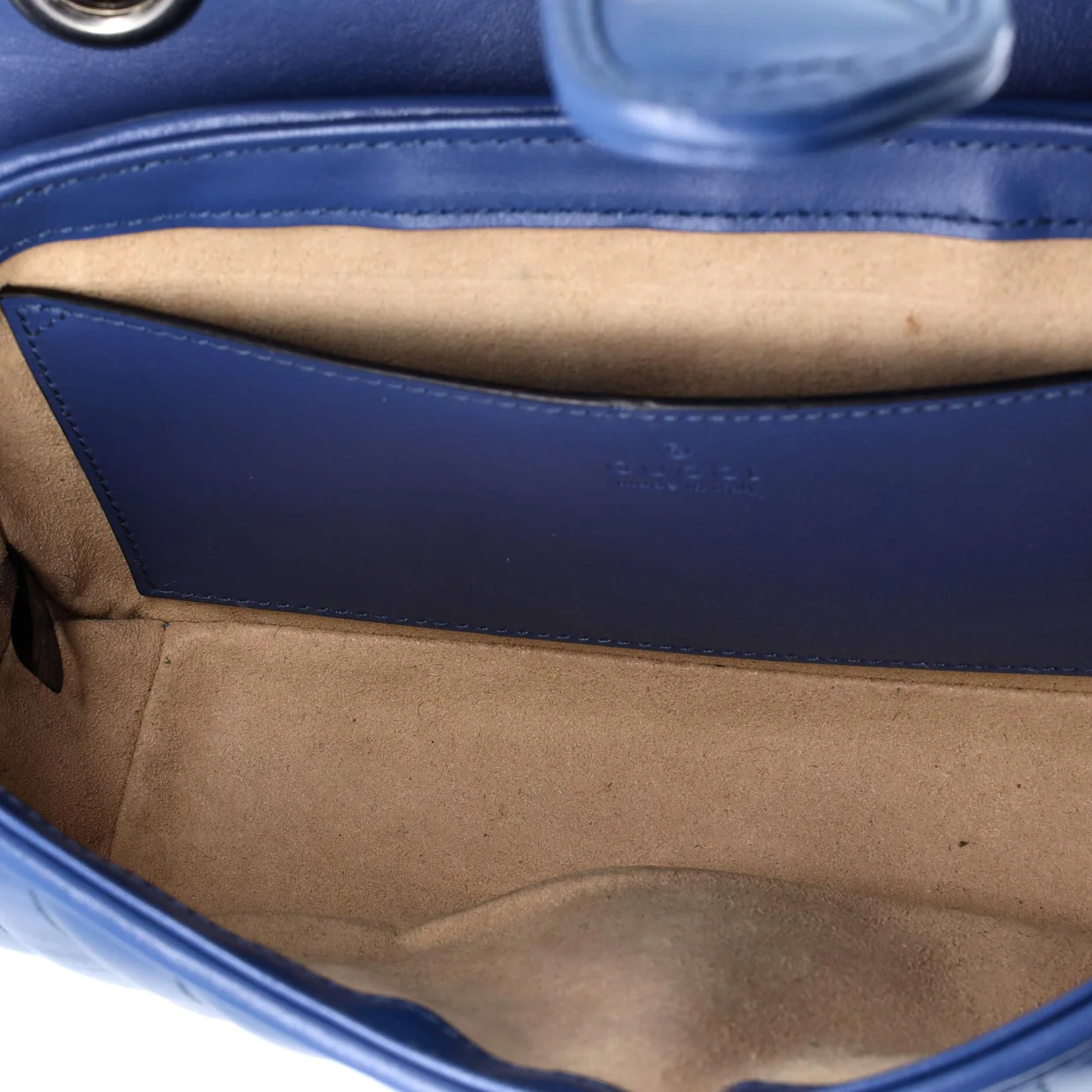 GG Marmont Flap Bag Mixed Matelasse Leather Small - Deep Luxury