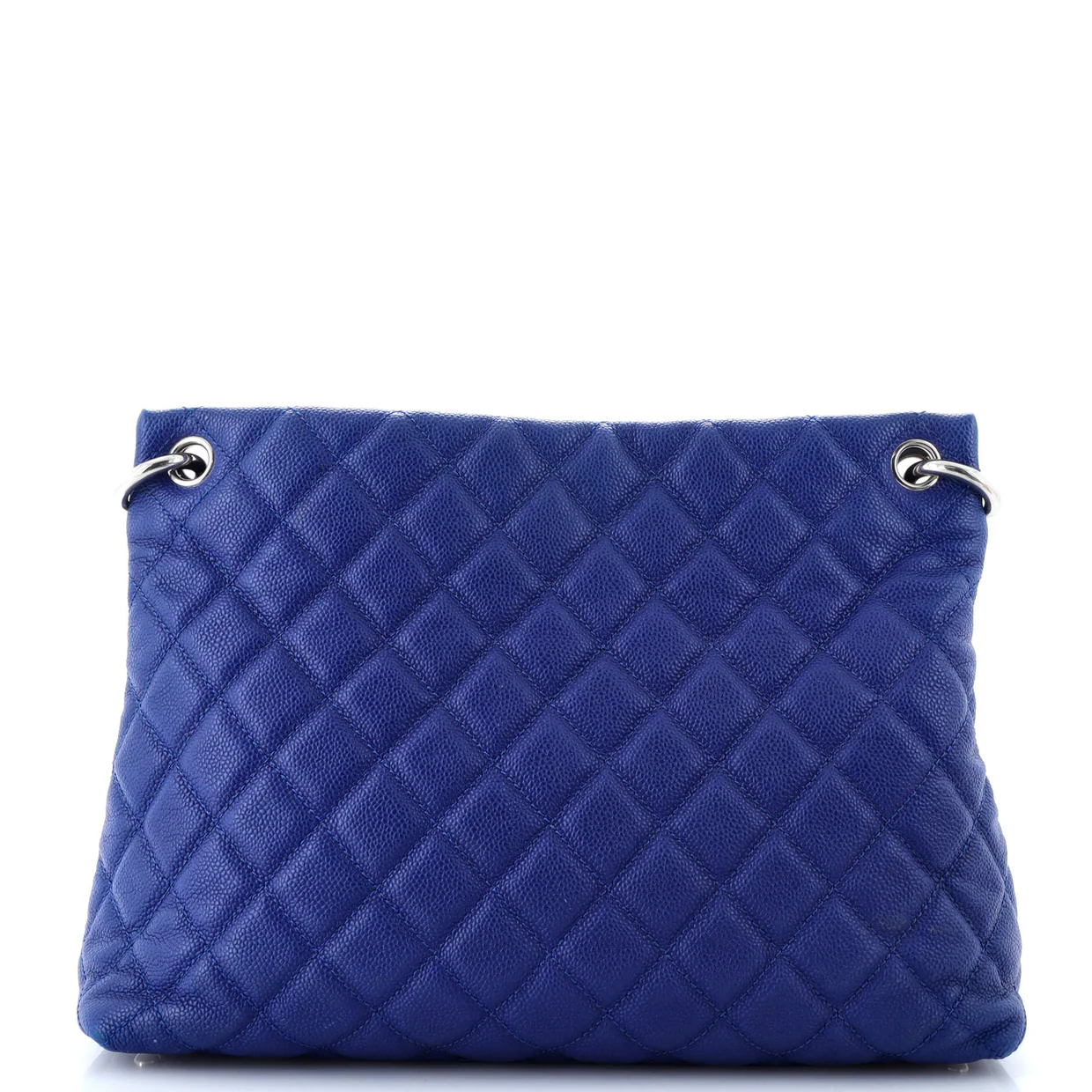 Easy Tote Quilted Caviar Large - Deep Luxury