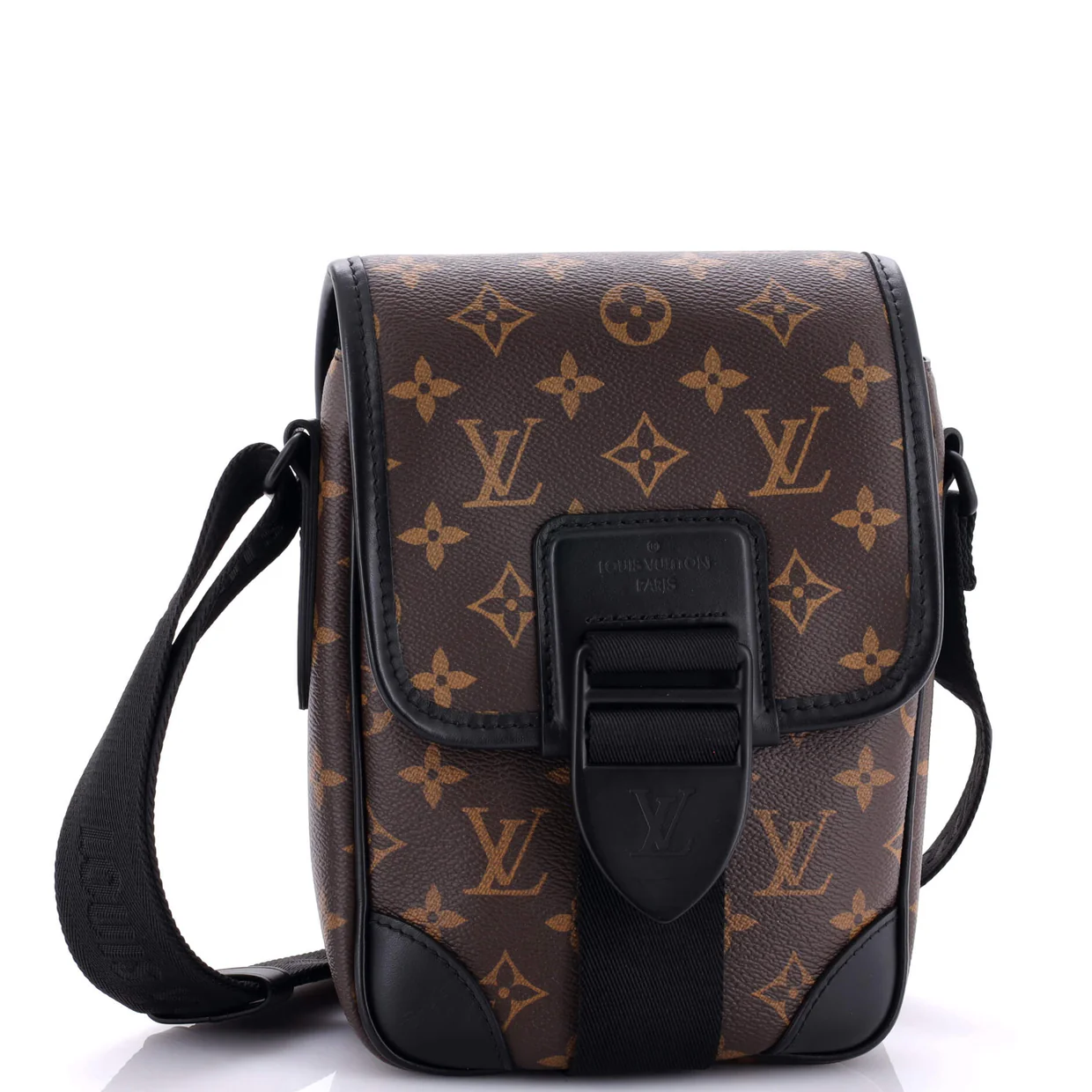 Archy Messenger Bag Macassar Monogram Canvas PM - Deep Luxury