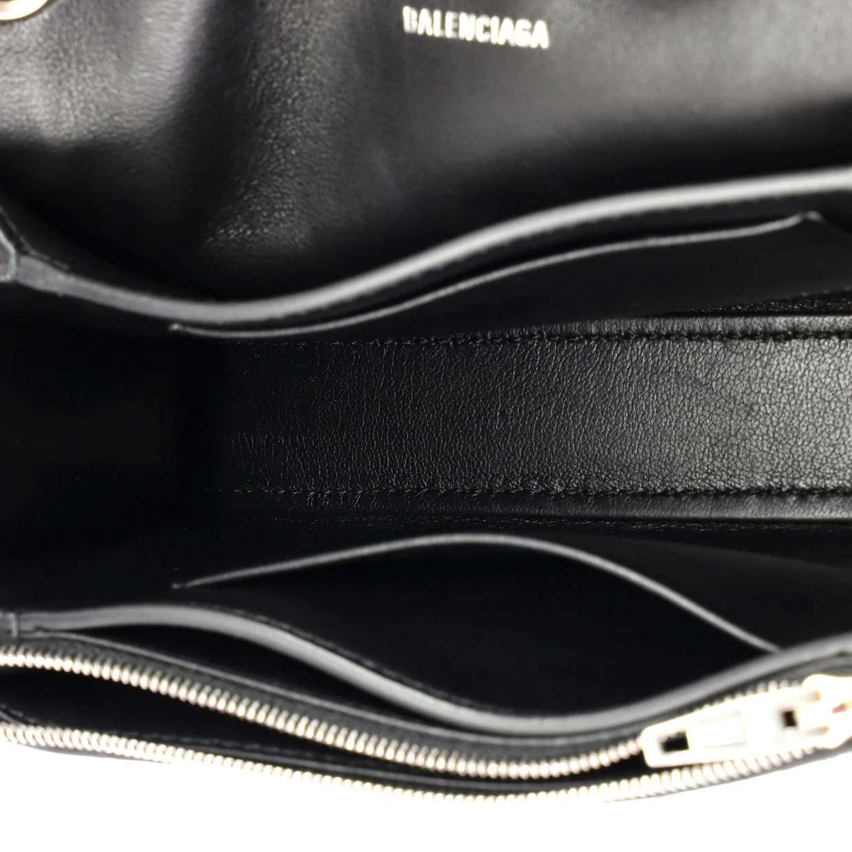 Crush Chain Flap Bag Crystal Embellished Leather XS - Deep Luxury