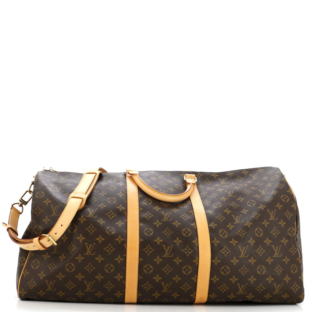 Keepall Bandouliere Bag Monogram Canvas 60 - Deep Luxury