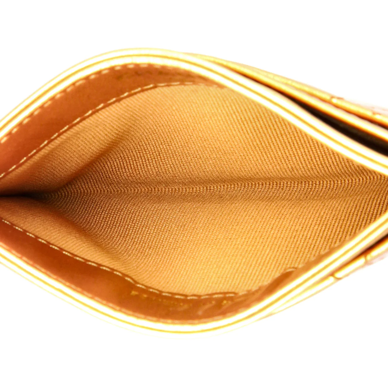 Classic Card Holder Quilted Iridescent Lambskin - Deep Luxury