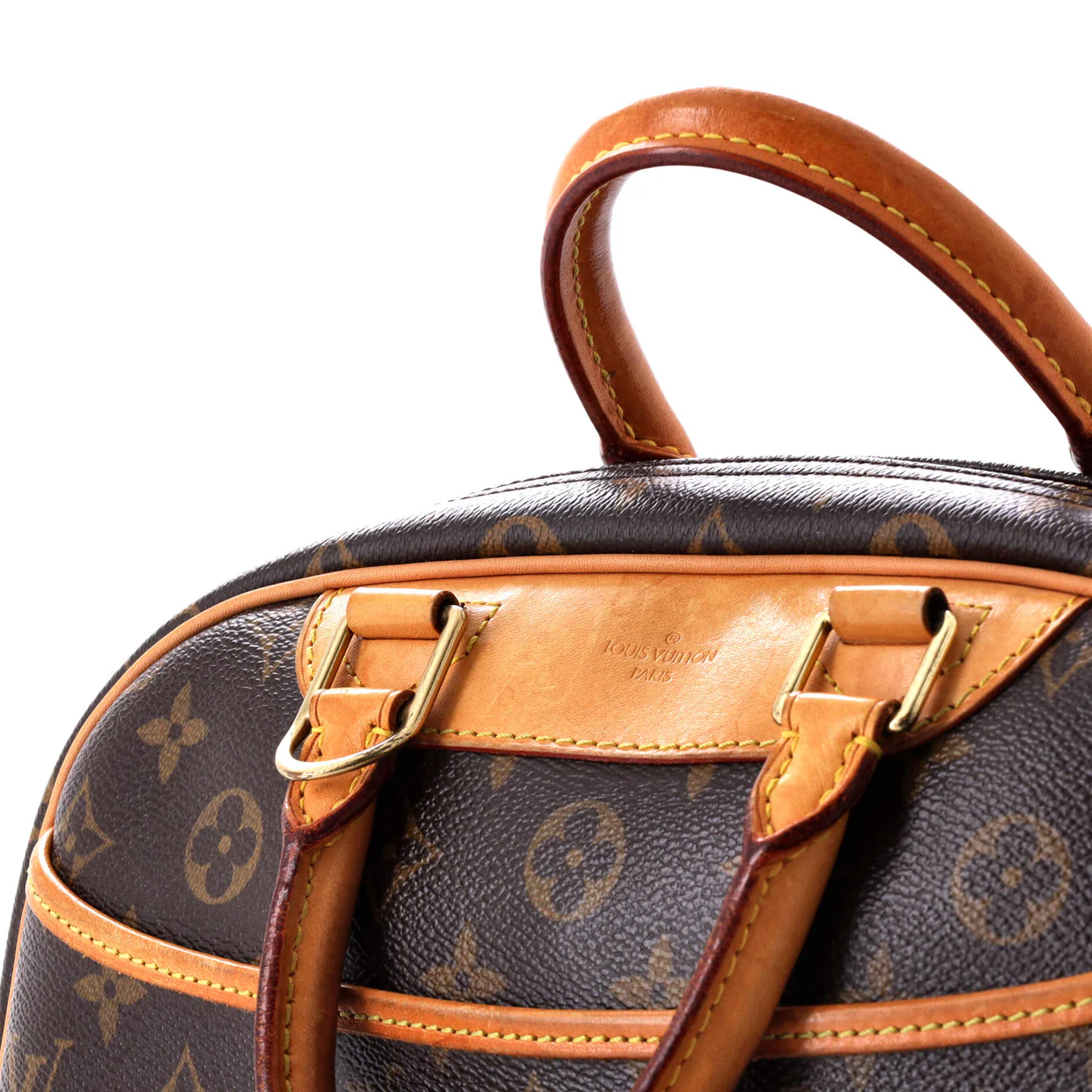 Trouville Handbag Monogram Canvas - Deep Luxury