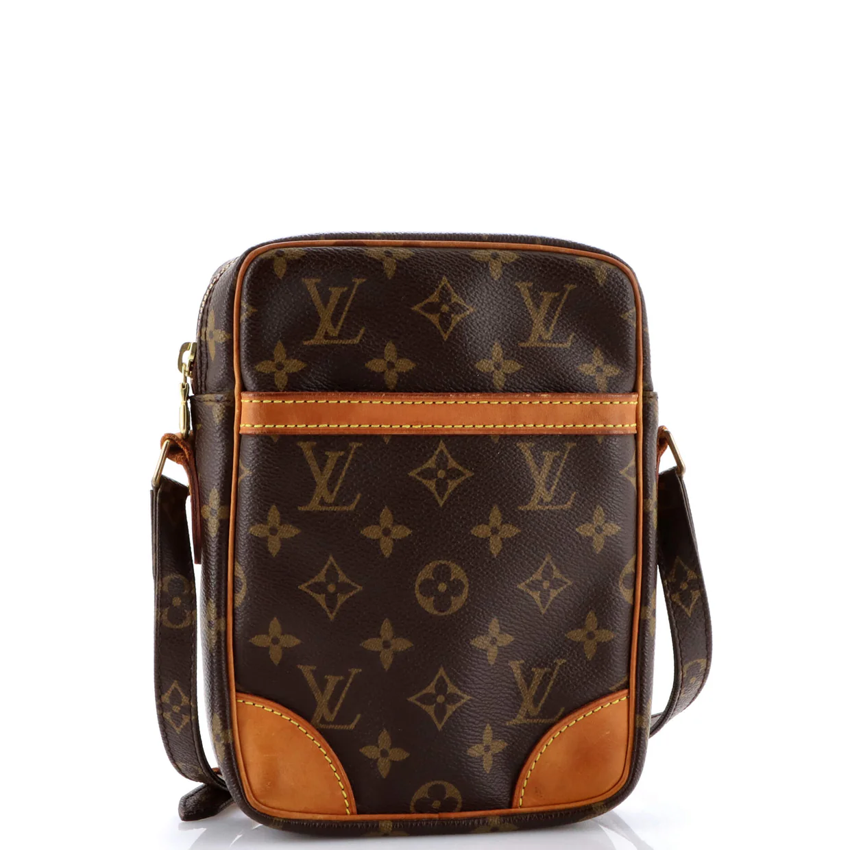 Danube Handbag Monogram Canvas - Deep Luxury