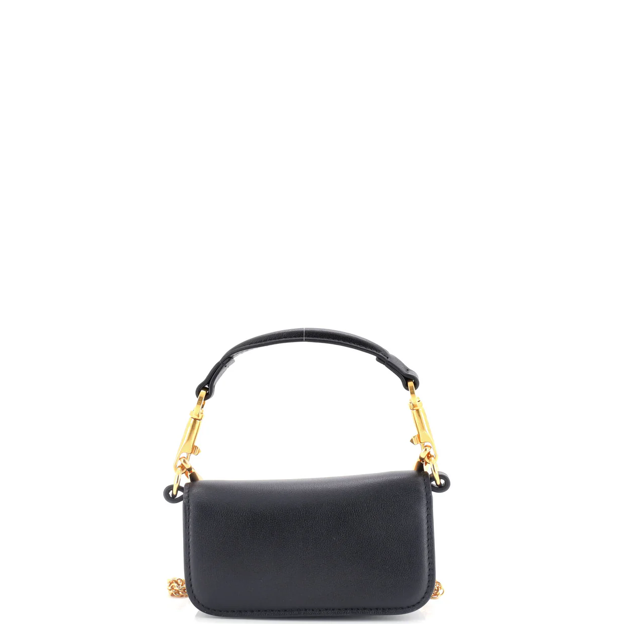 VLogo Loco Flap Shoulder Bag Leather Mini - Deep Luxury