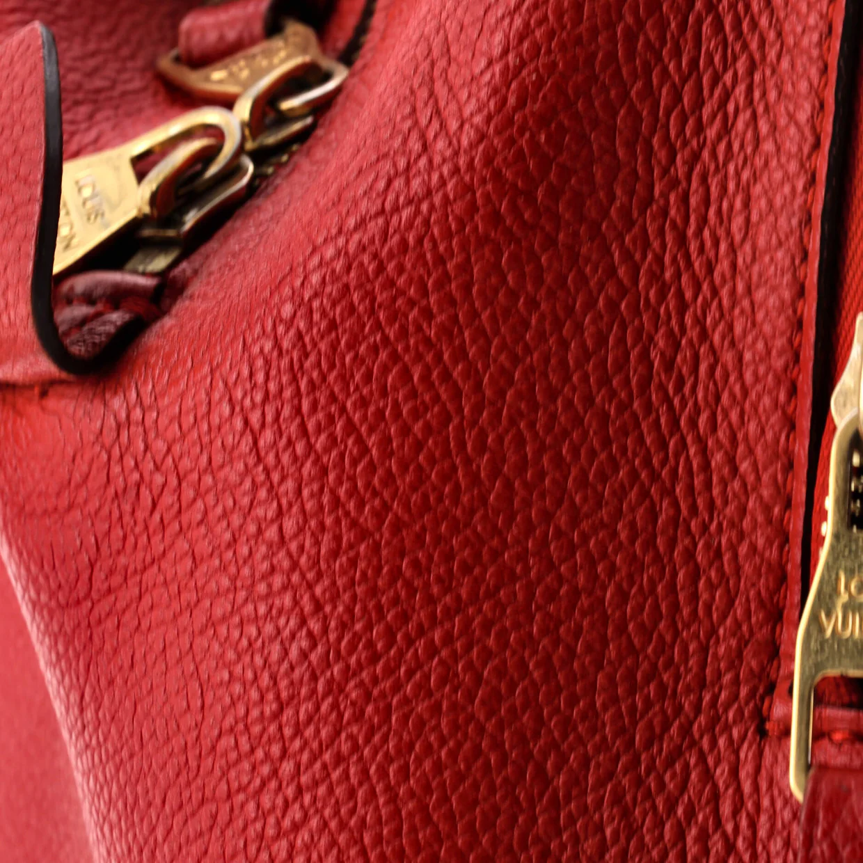 Marais Handbag Monogram Empreinte Leather MM - Deep Luxury