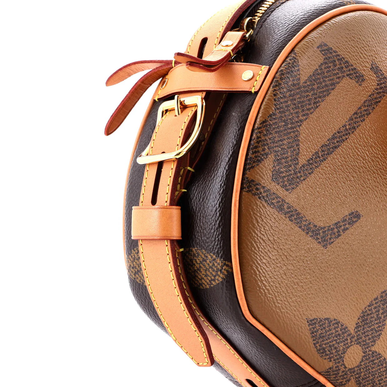 Boite Chapeau Souple Bag Reverse Monogram Giant - Deep Luxury