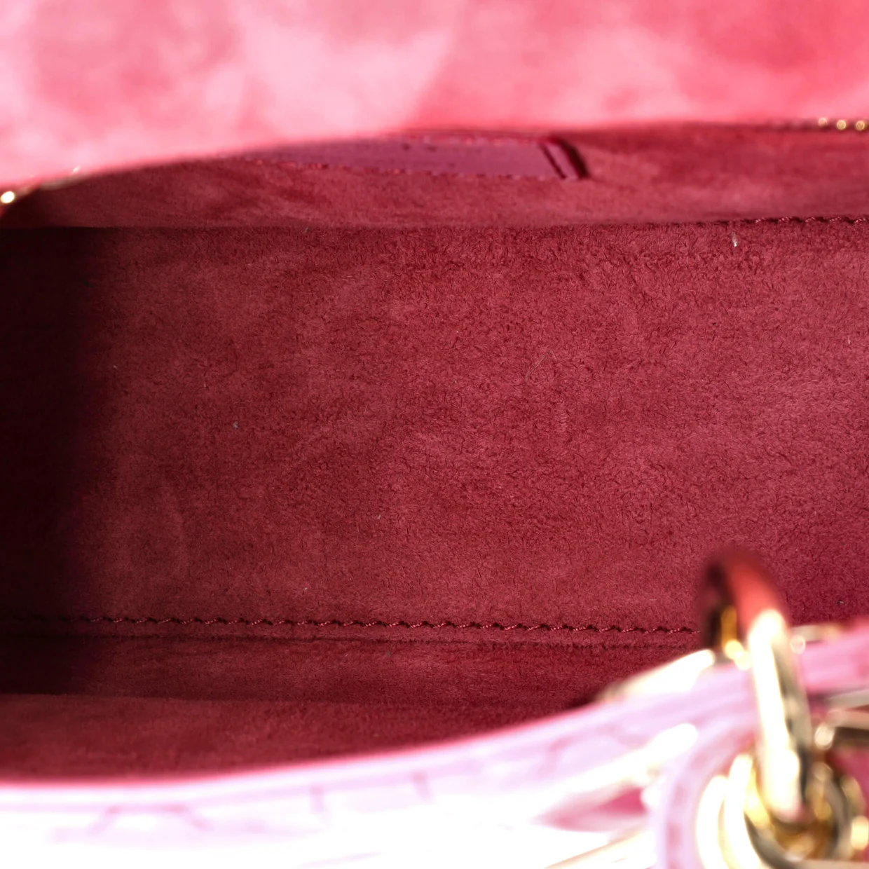 My ABCDior Lady Dior Bag Cannage Quilt Gradient Lambskin Small - Deep Luxury