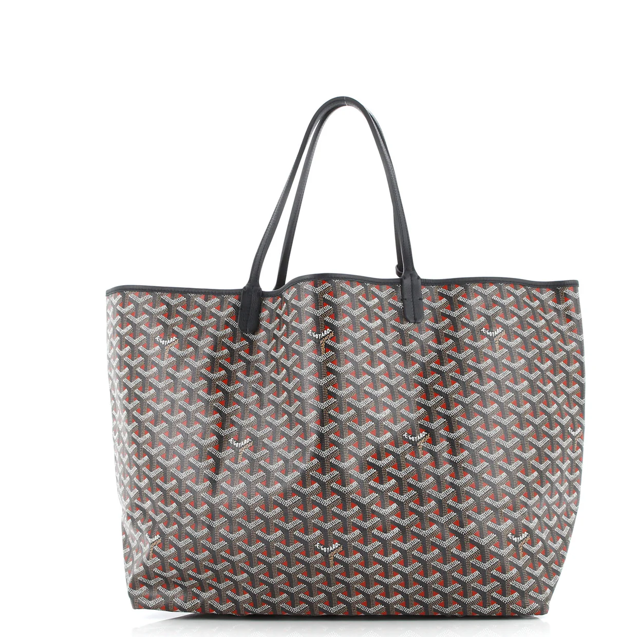 Saint Louis Tote Claire Voie Coated Canvas GM - Deep Luxury