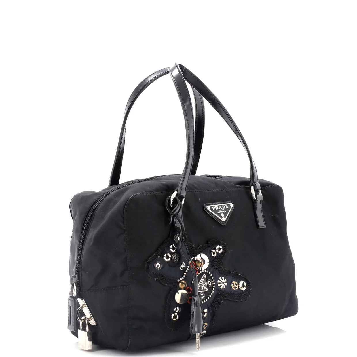 Convertible Zip Tote Tessuto Small - Deep Luxury