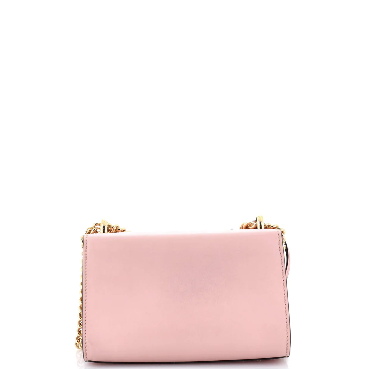 Padlock Shoulder Bag Embellished Leather Small - Deep Luxury