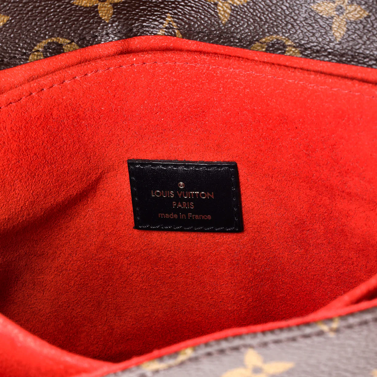 Braided Handle Pochette Metis Monogram Canvas with Leather - Deep Luxury