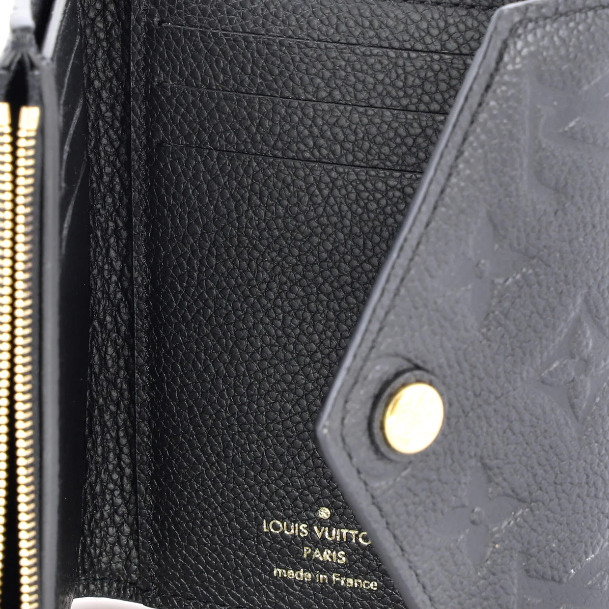 Victorine Wallet Monogram Empreinte Leather - Deep Luxury