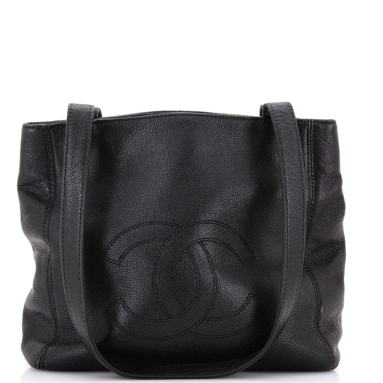 Vintage Timeless Tote Lambskin Small - Deep Luxury