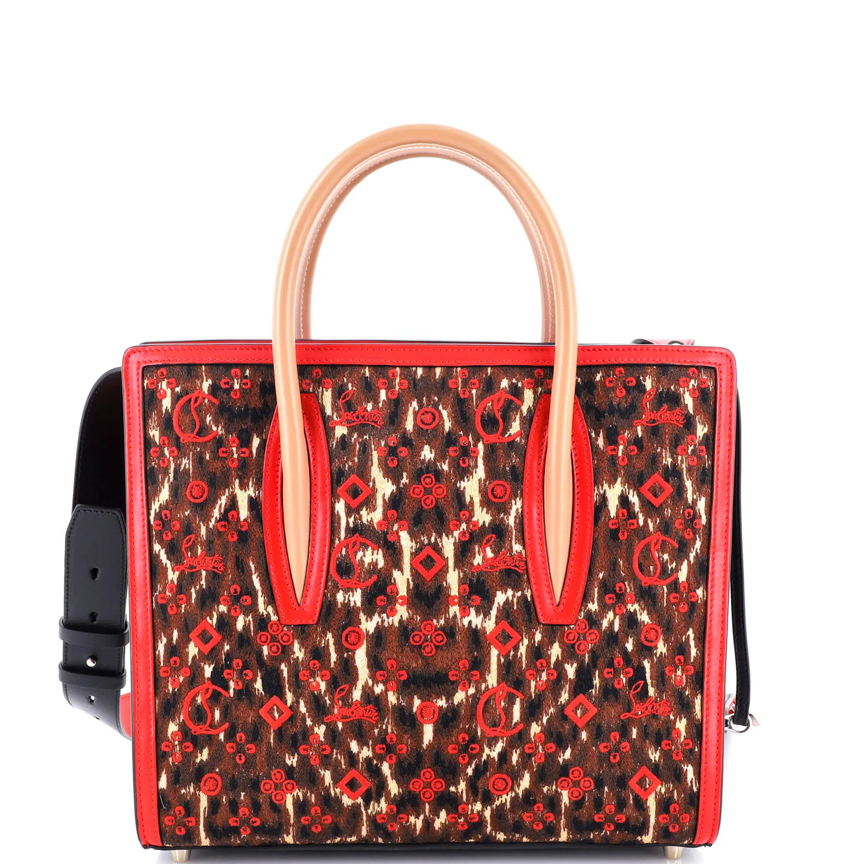 Paloma Tote Embroidered Jacquard Large - Deep Luxury