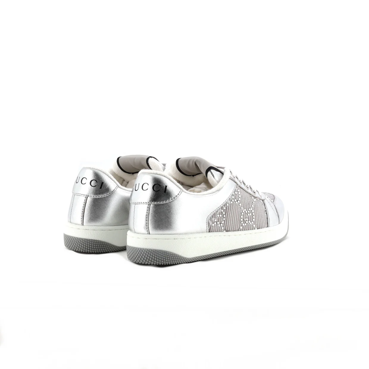 Screener Sneakers GG Canvas with Crystals - Deep Luxury