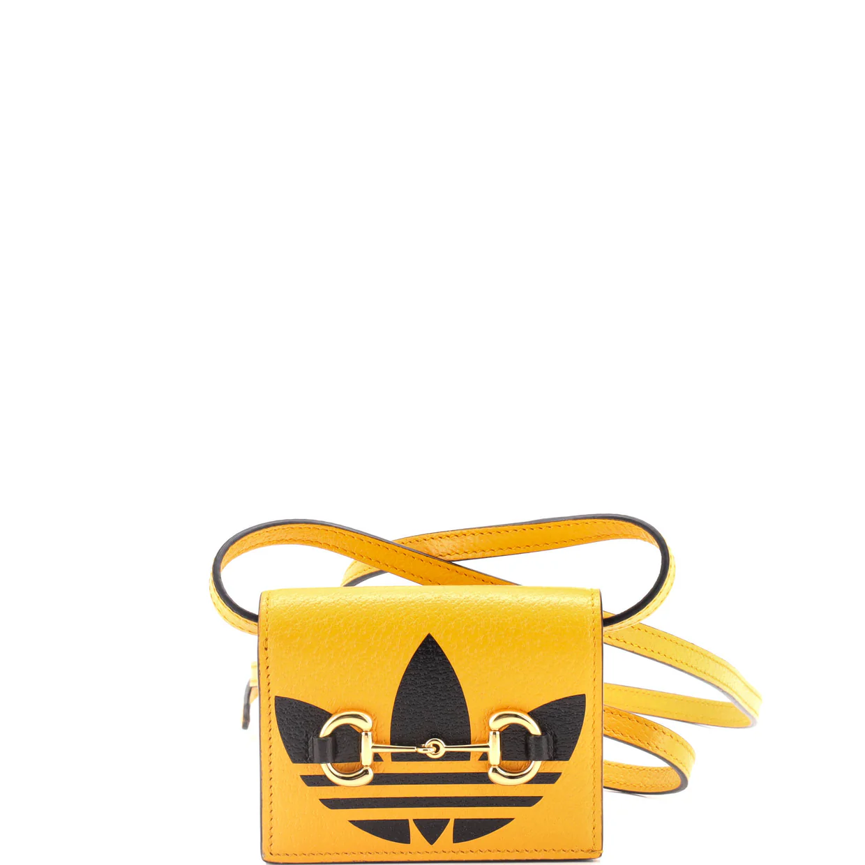 x adidas Horsebit Flap Card Case on Strap Leather - Deep Luxury