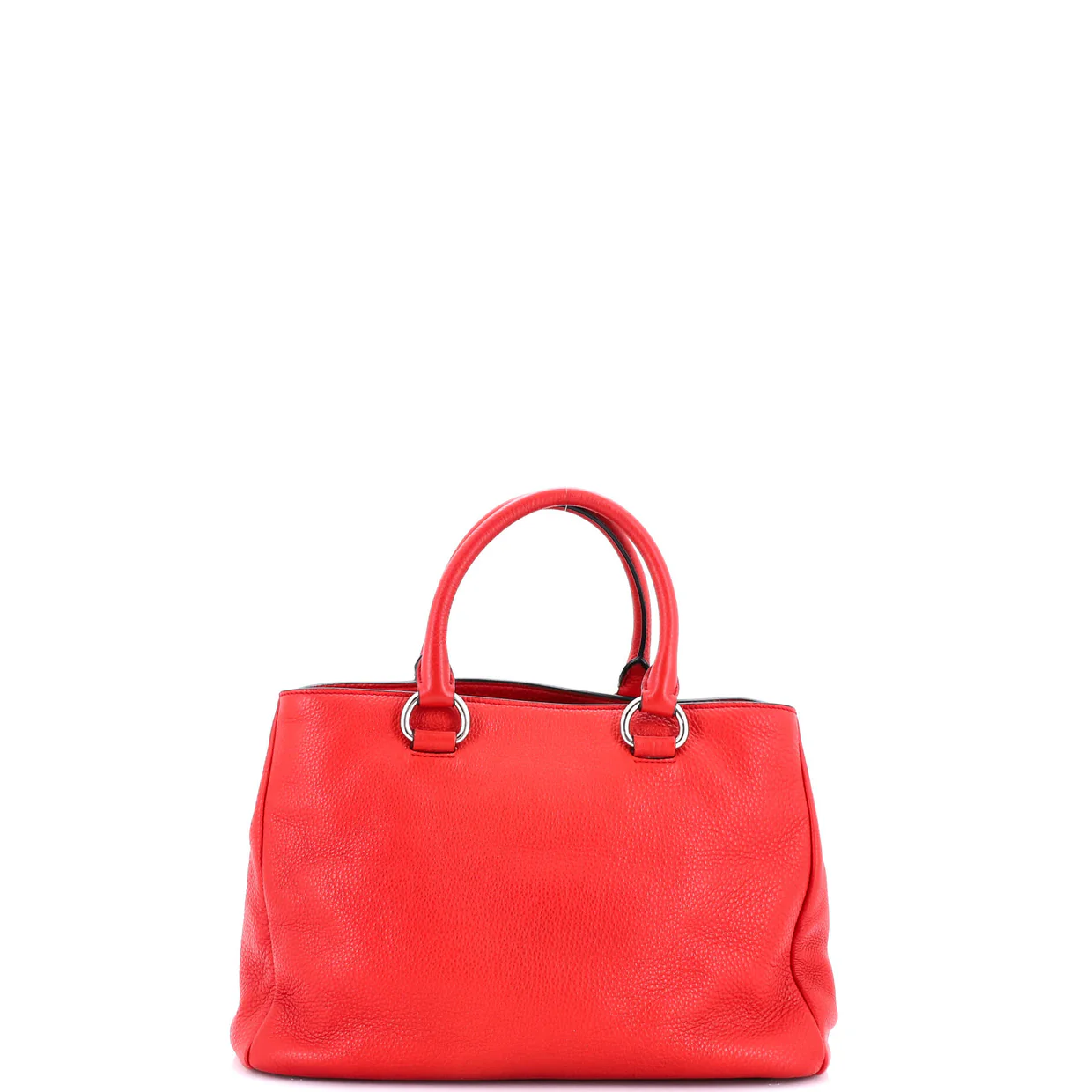 Convertible Shopping Tote Vitello Daino Medium - Deep Luxury