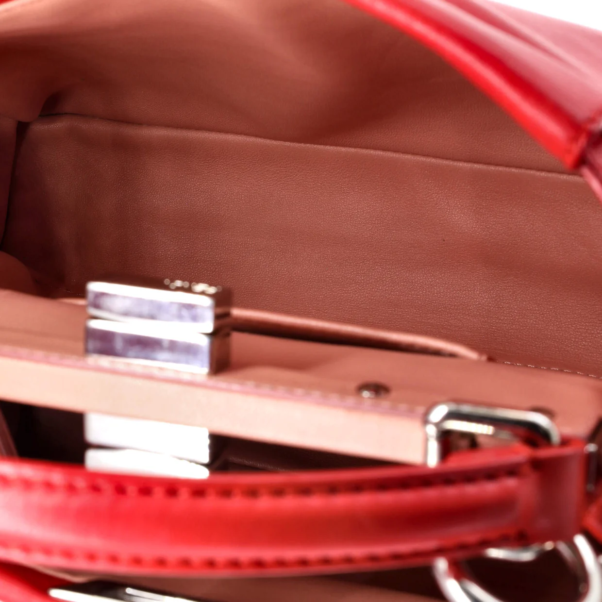 Peekaboo Bag Leather Mini - Deep Luxury
