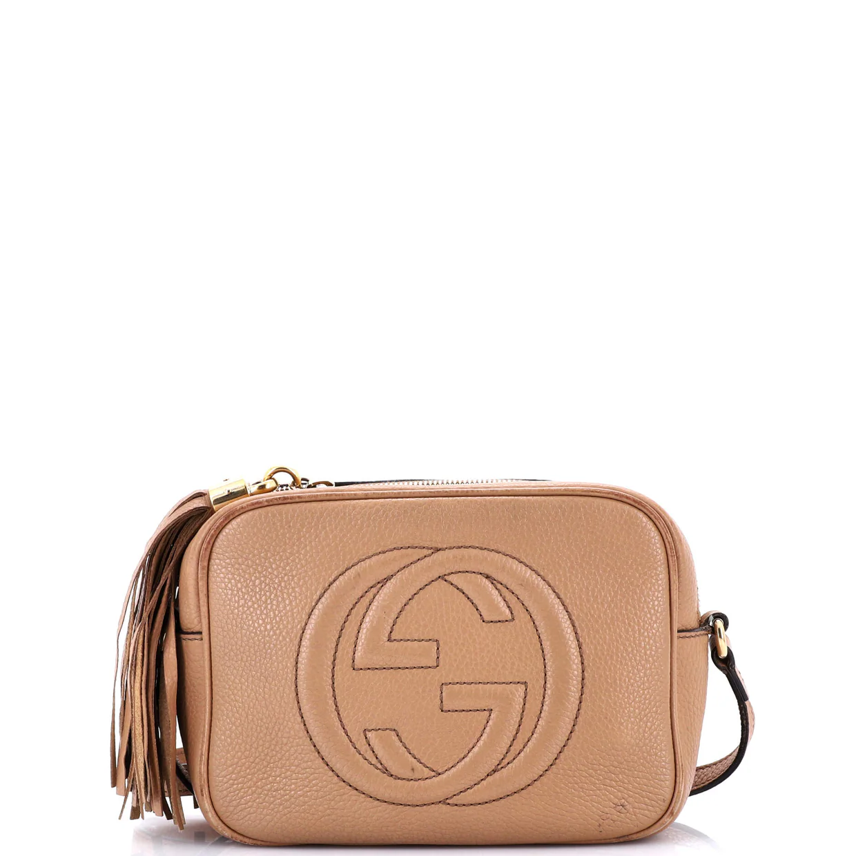 Soho Disco Crossbody Bag Leather Small - Deep Luxury