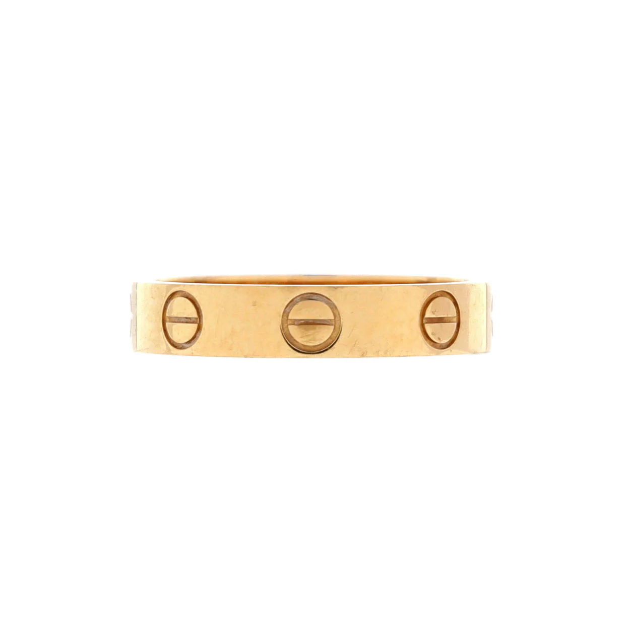 Love Wedding Band Ring 18K Yellow Gold - Deep Luxury