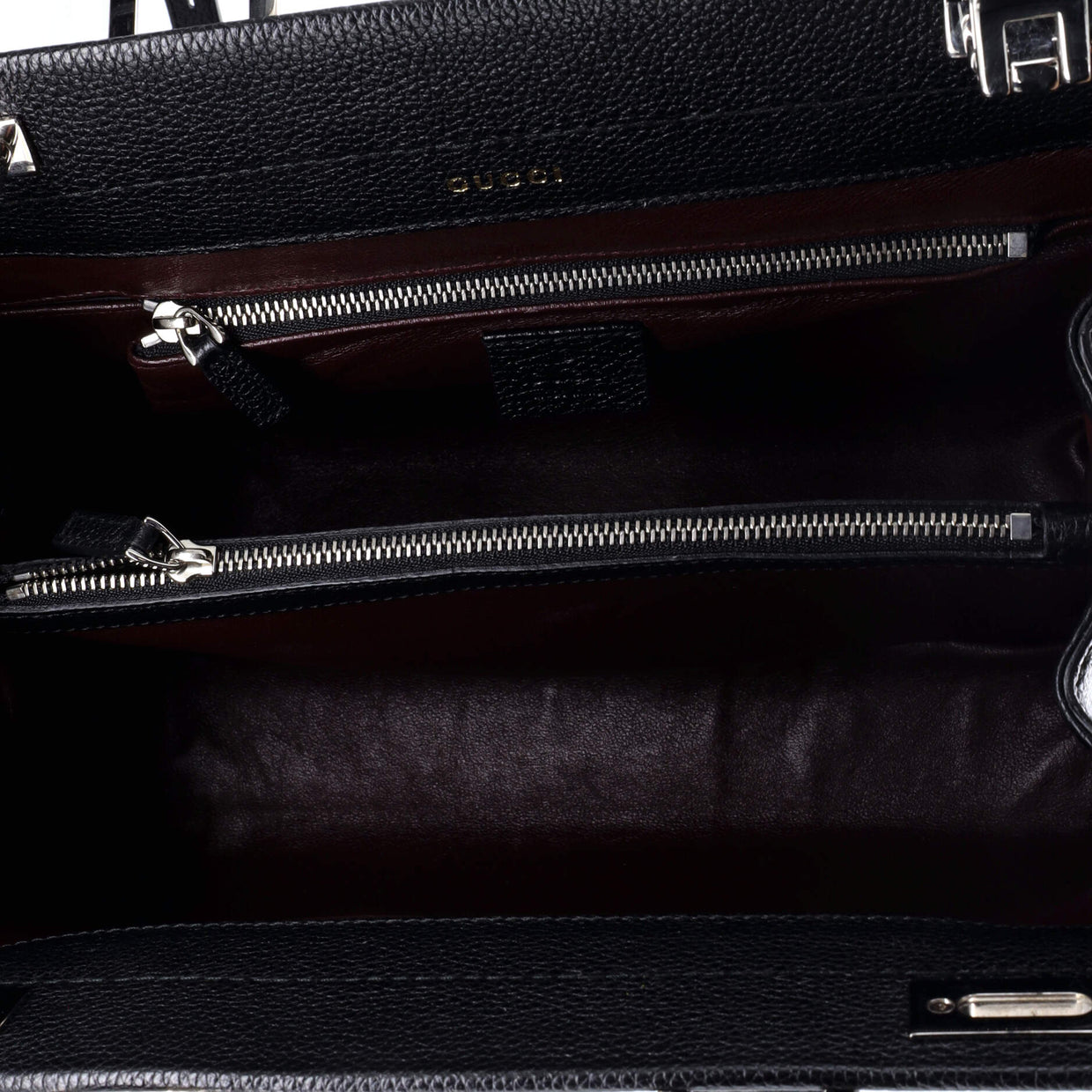 Zumi Top Handle Bag Leather Small - Deep Luxury