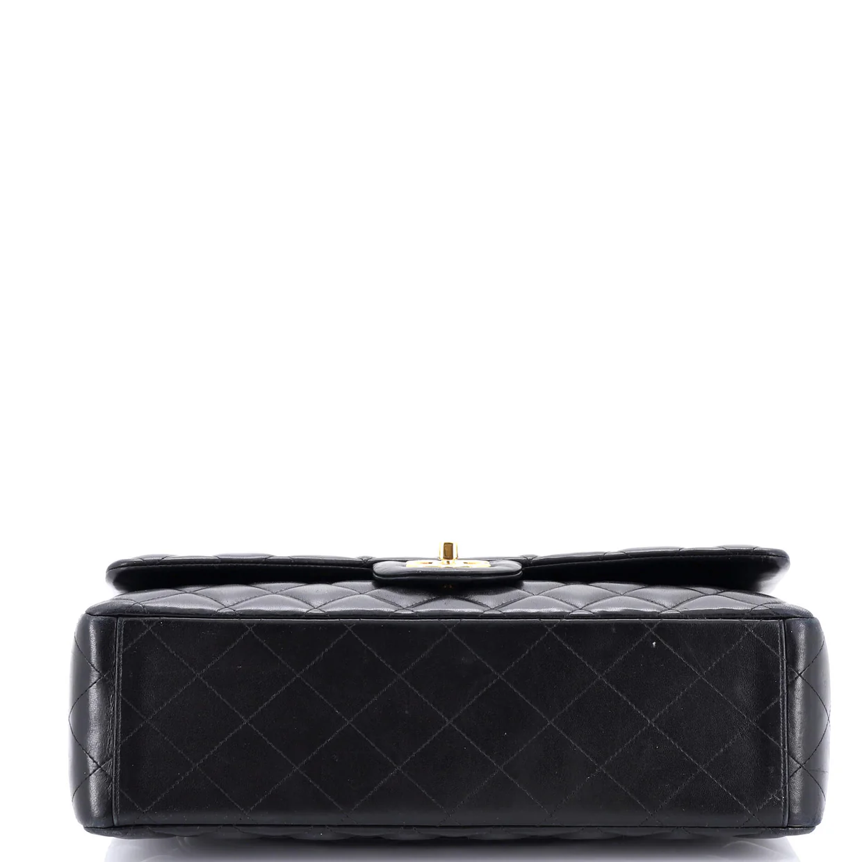 Classic Double Flap Bag Quilted Lambskin Maxi - Deep Luxury