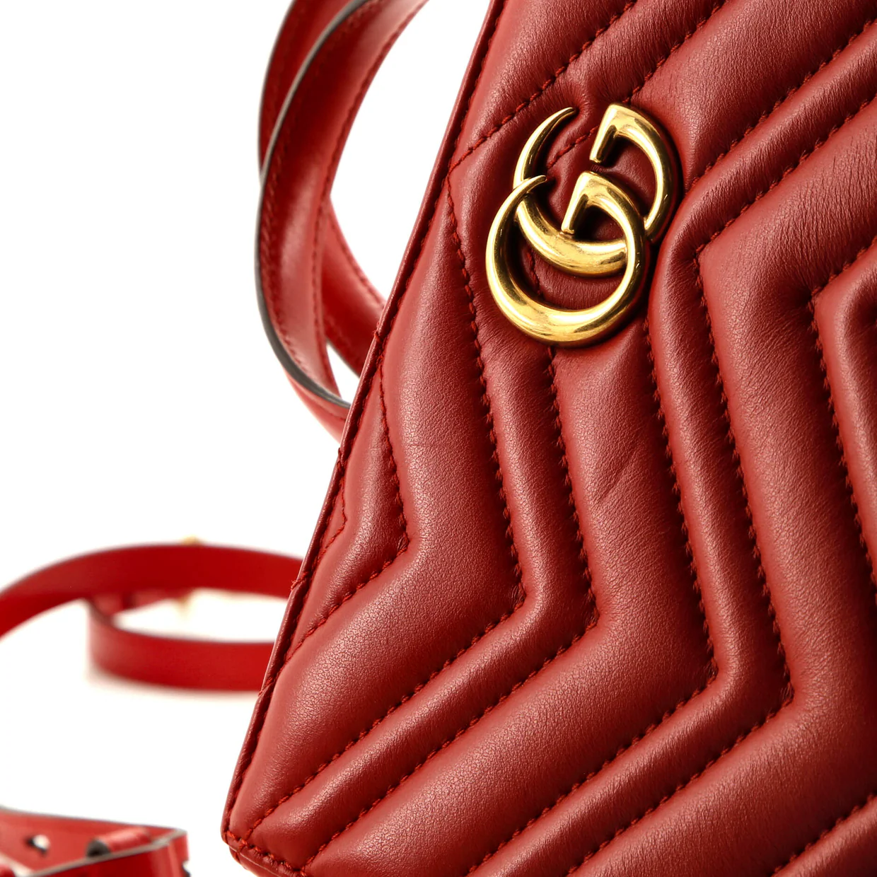 GG Marmont Tote Matelasse Leather Small - Deep Luxury