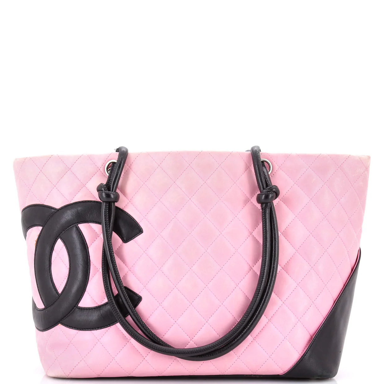 Cambon Tote Quilted Leather Large - Deep Luxury