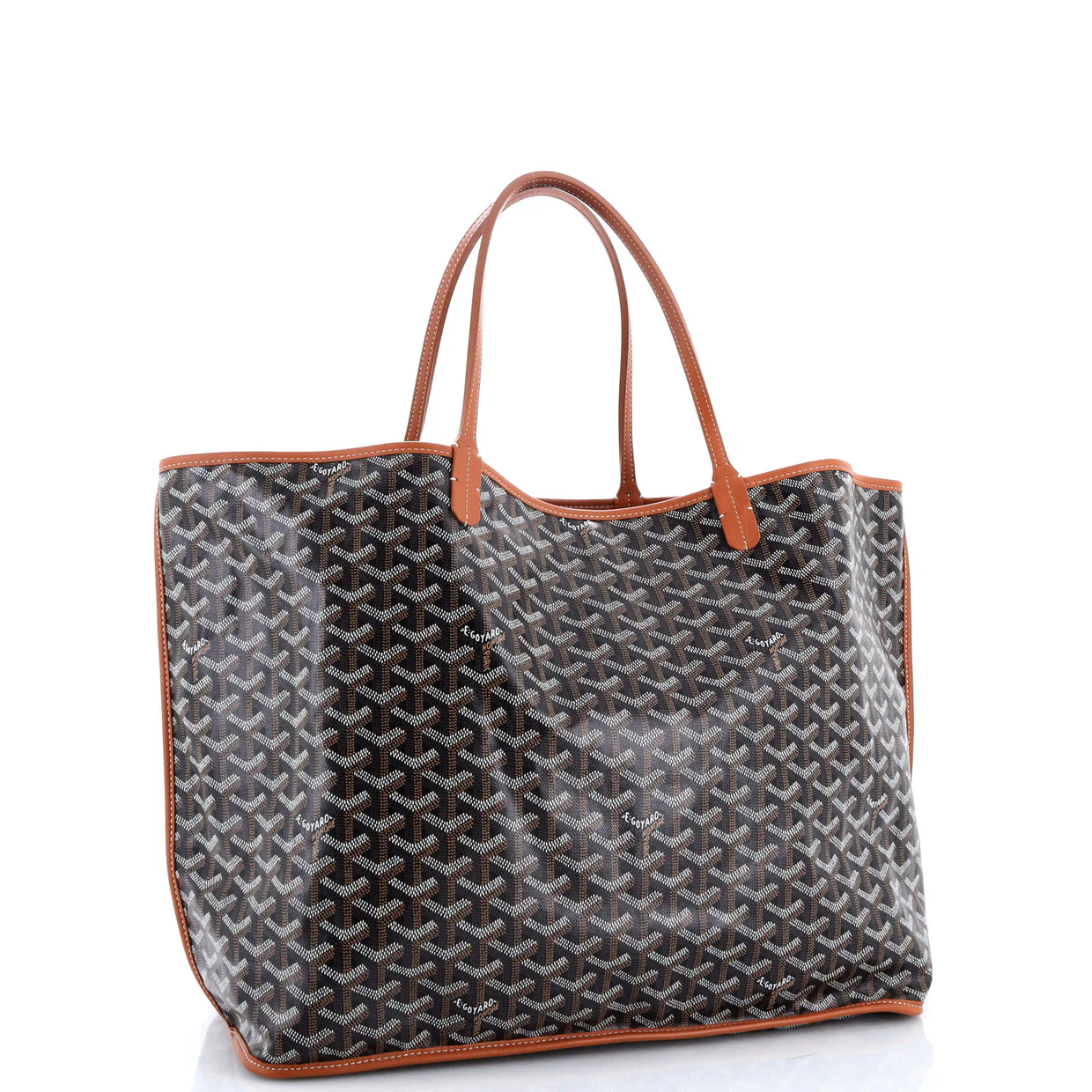 Anjou Reversible Tote Coated Canvas GM - Deep Luxury