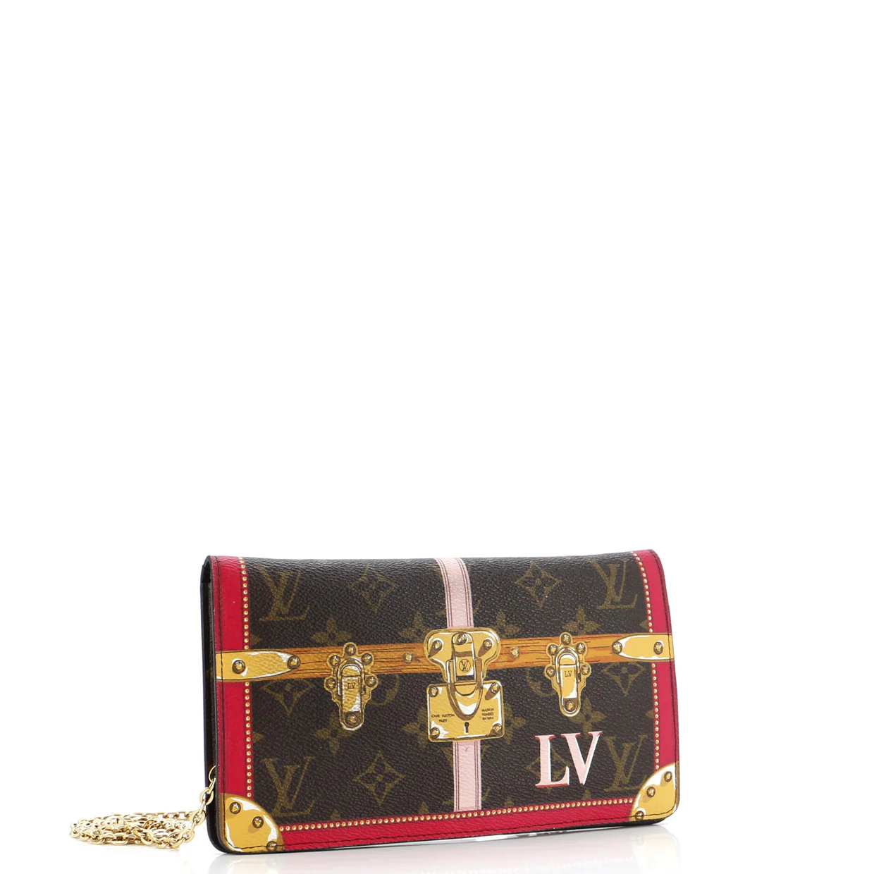 Weekend Pochette Limited Edition Summer Trunks Monogram Canvas - Deep Luxury