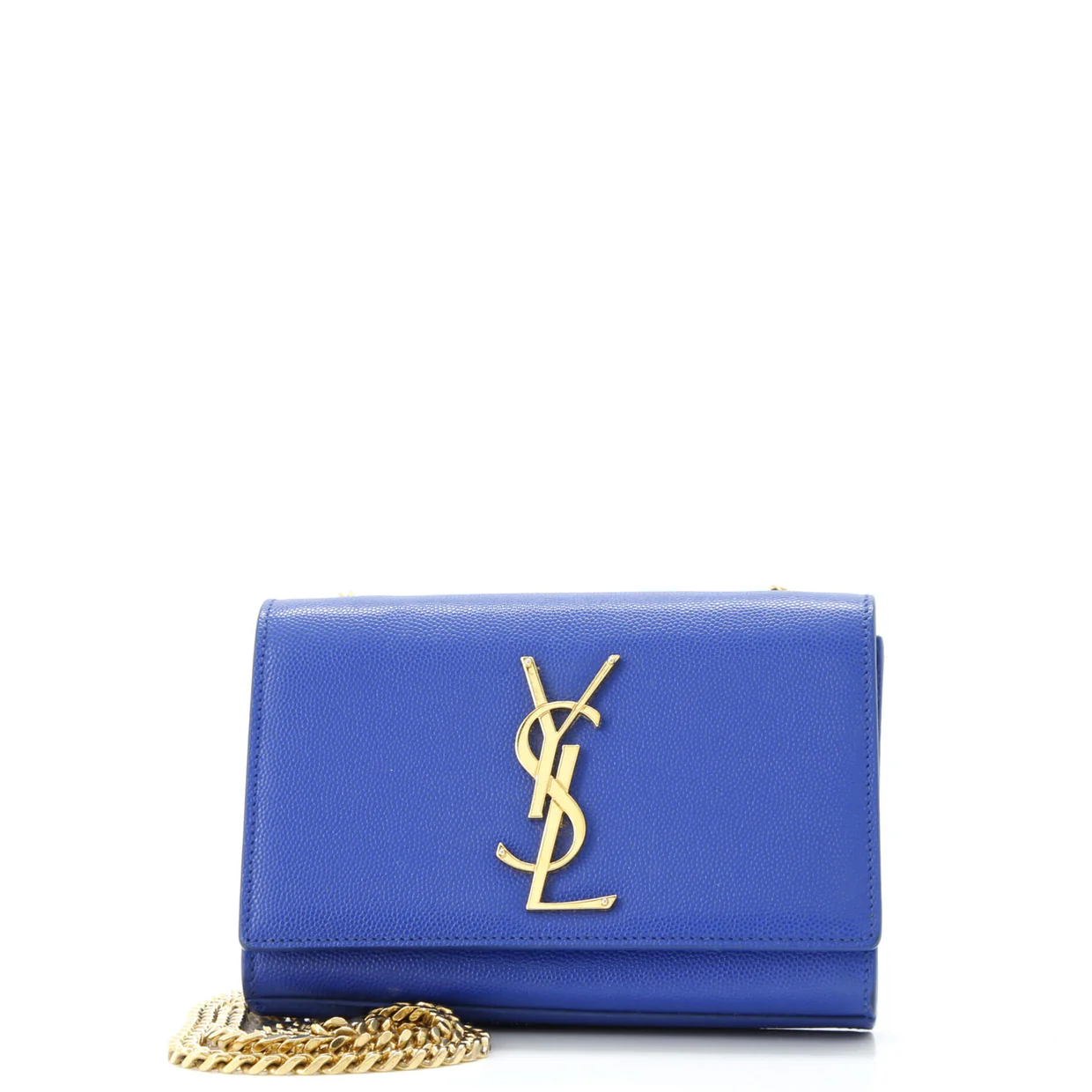 Classic Monogram Crossbody Bag Grainy Leather Small - Deep Luxury