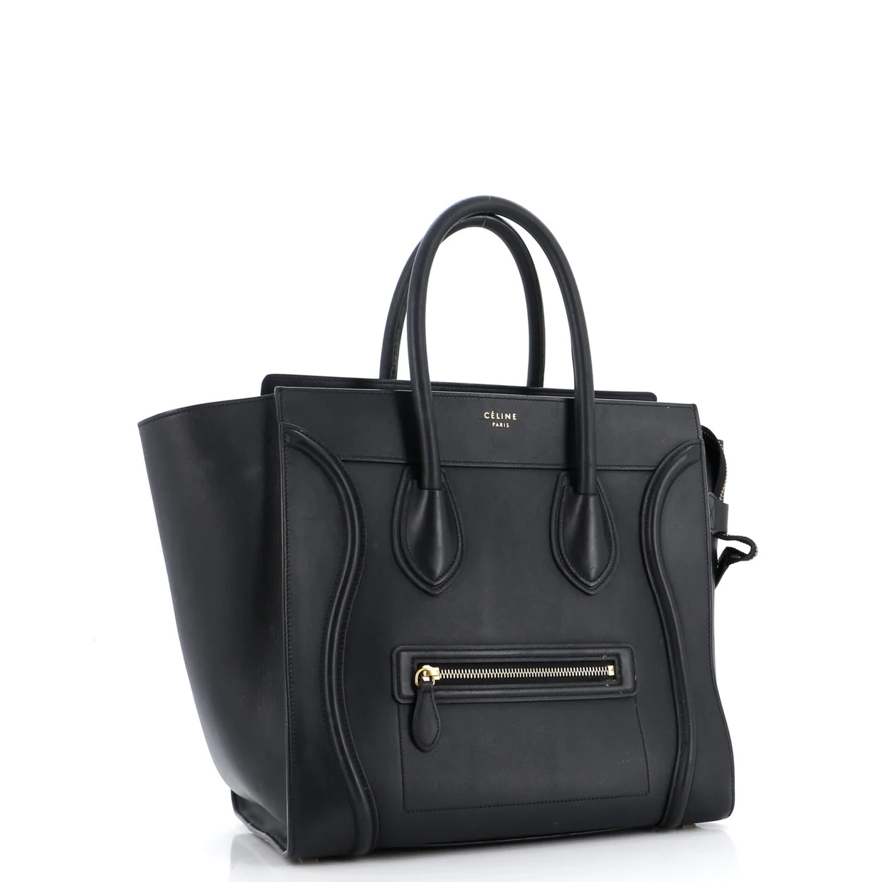 Luggage Bag Grainy Leather Mini - Deep Luxury