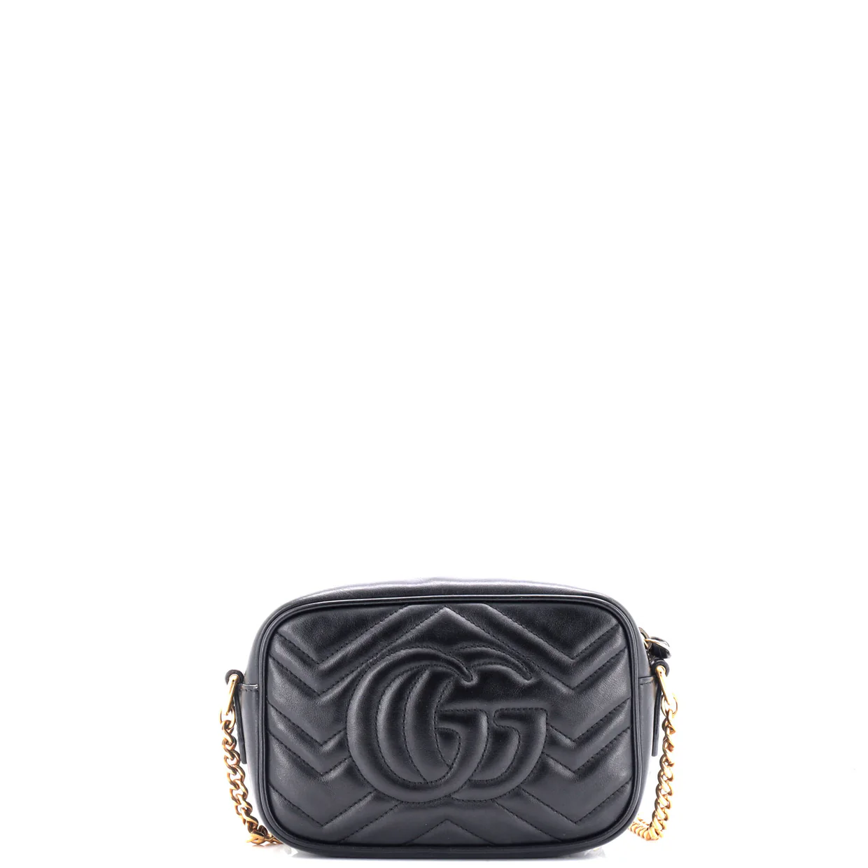 GG Marmont Shoulder Bag Matelasse Leather Mini - Deep Luxury