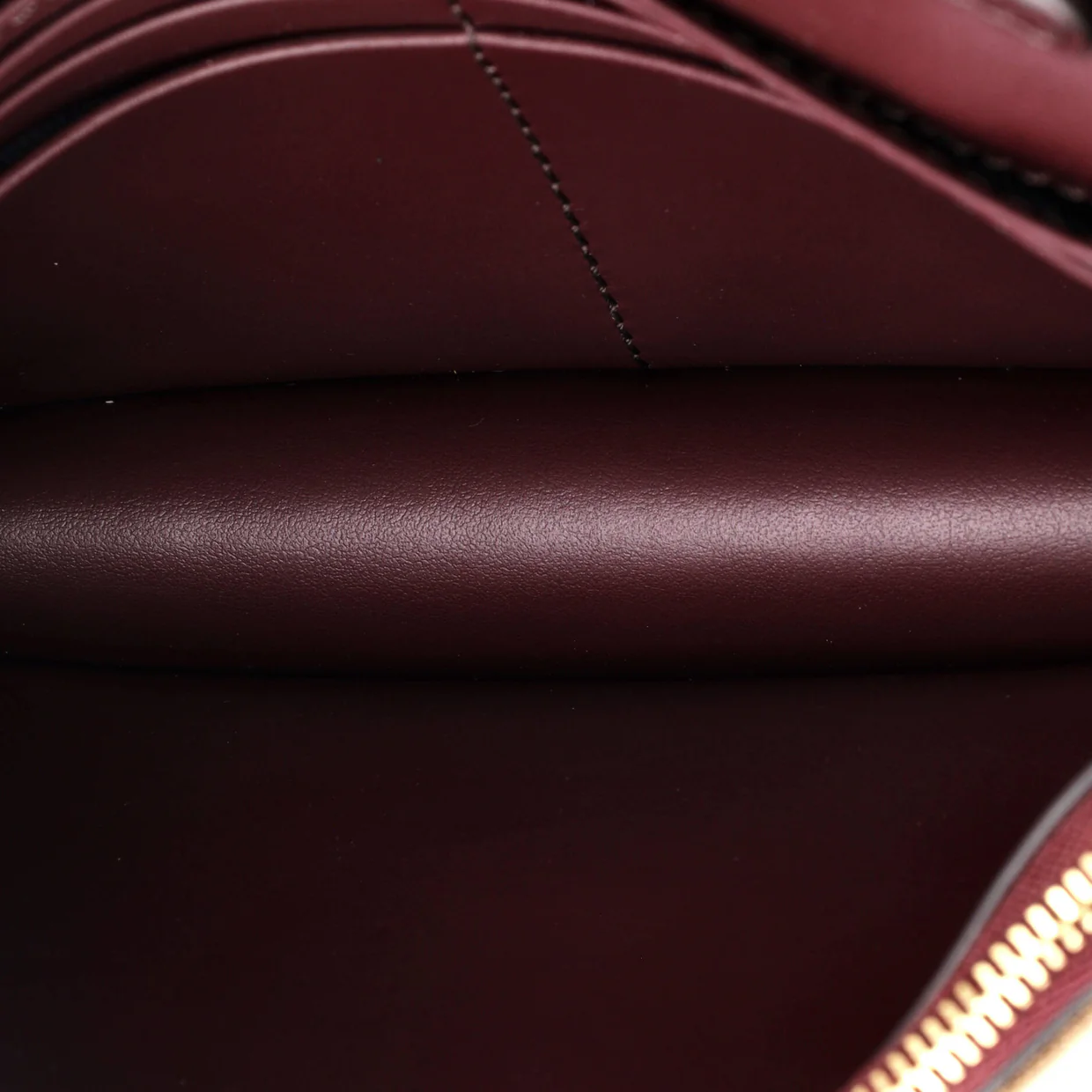 Hampshire Wallet on Strap Leather and House Check Canvas - Deep Luxury