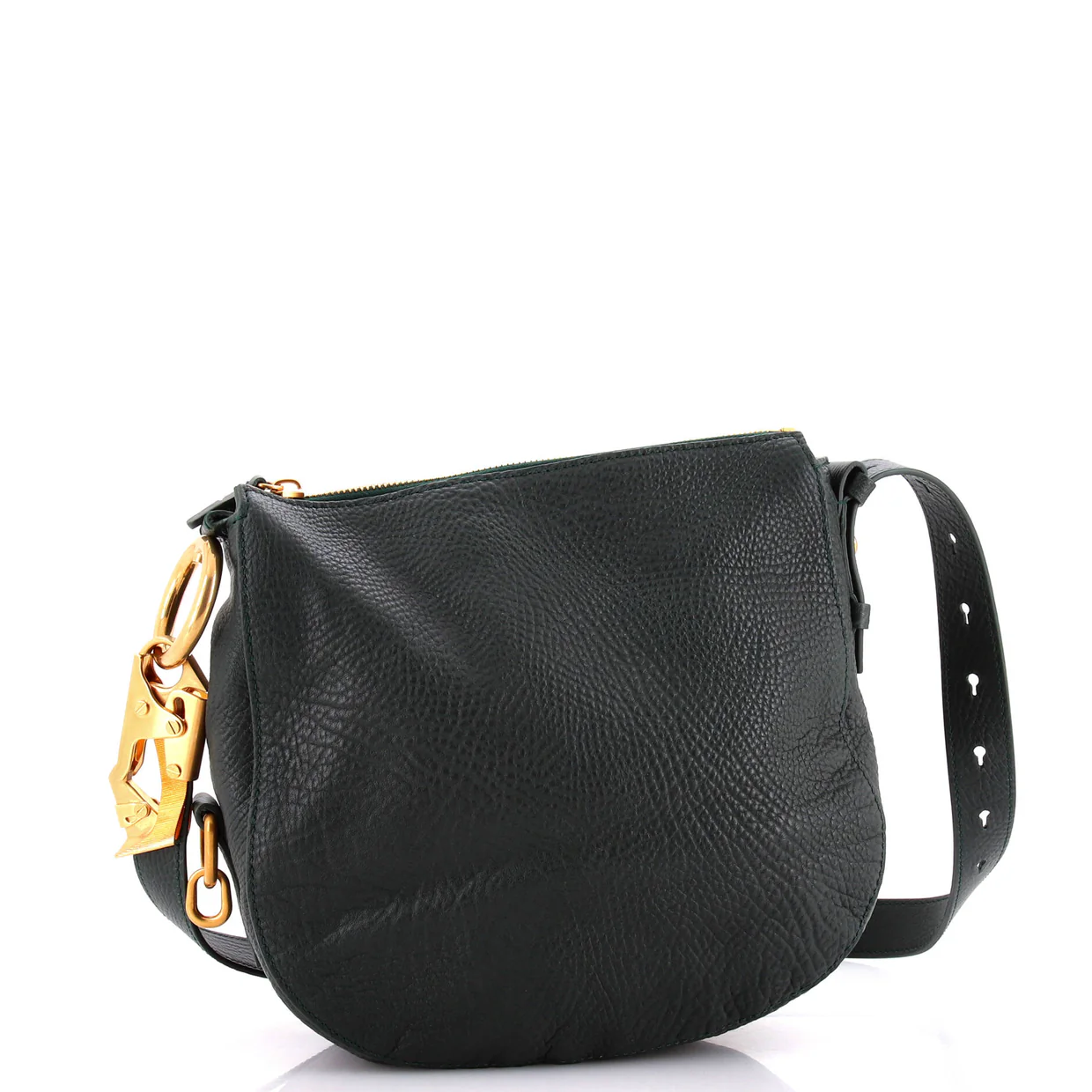 Knight Shoulder Bag Leather Small - Deep Luxury