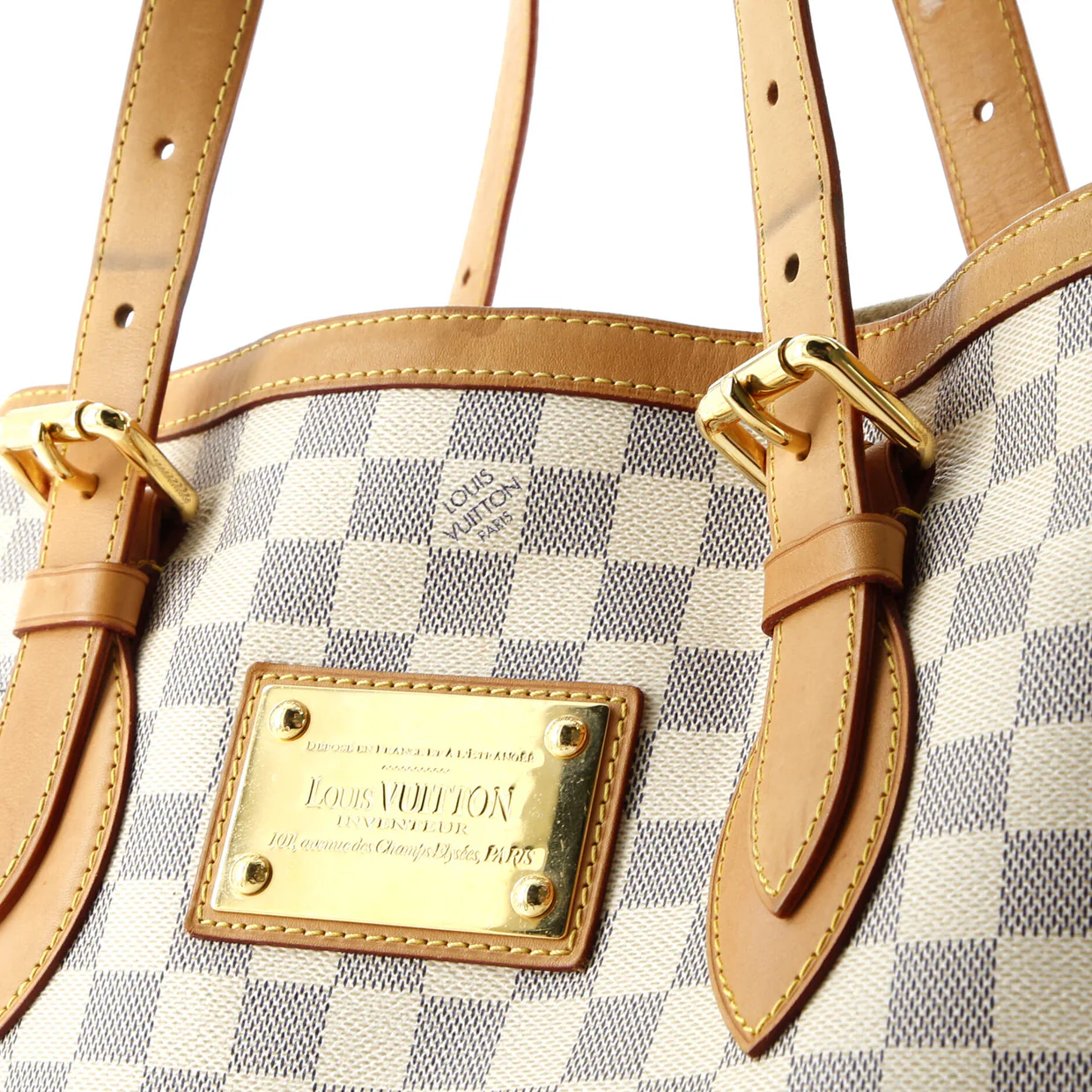 Hampstead Handbag Damier MM - Deep Luxury