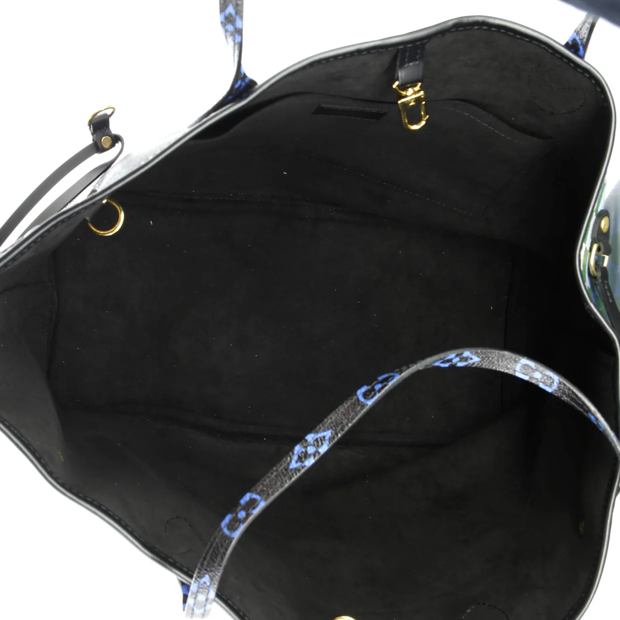 Neverfull NM Tote Limited Edition Race Print Canvas MM - Deep Luxury