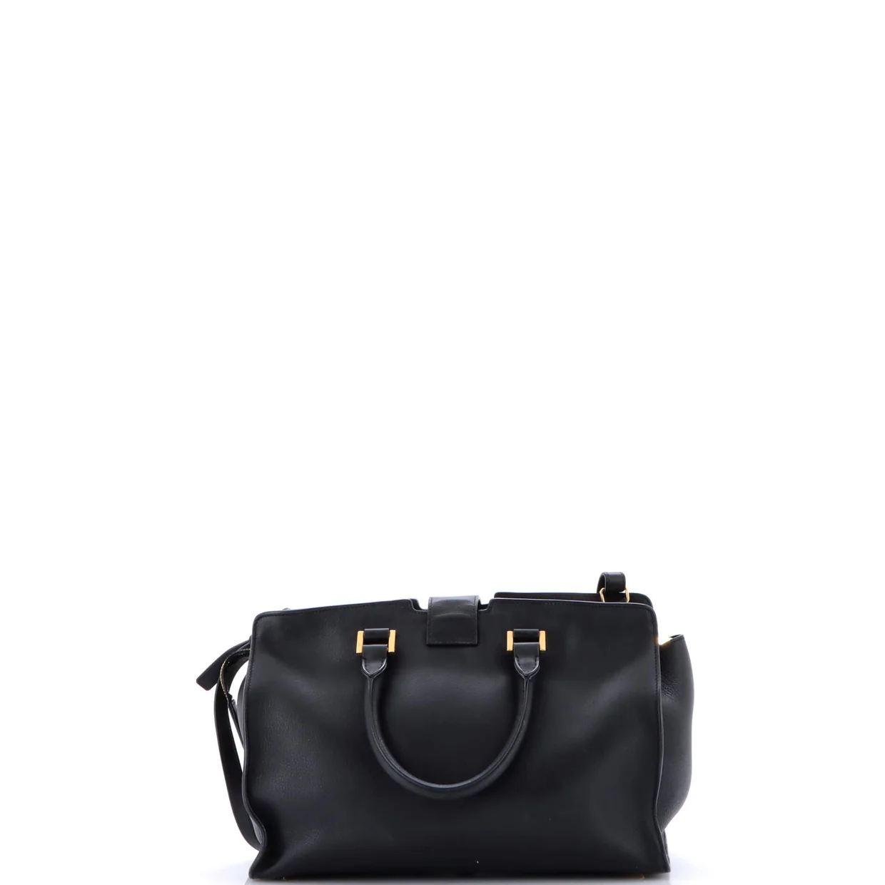 Classic Y Cabas Leather Small - Deep Luxury