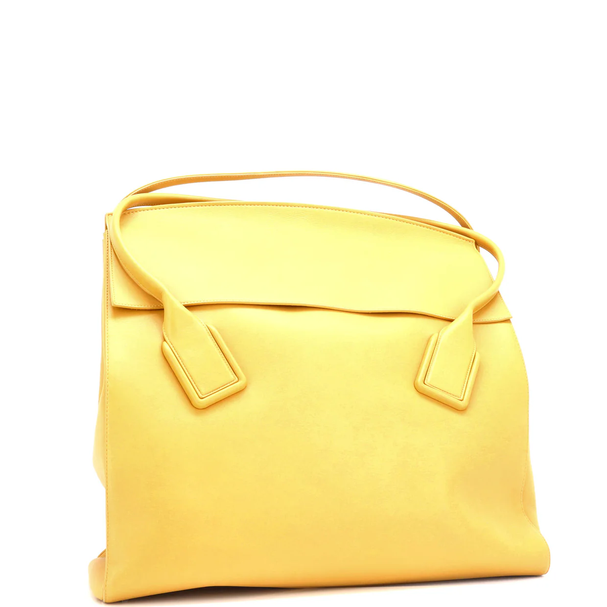 Arco Flap Shopper Tote Smooth Leather XL - Deep Luxury