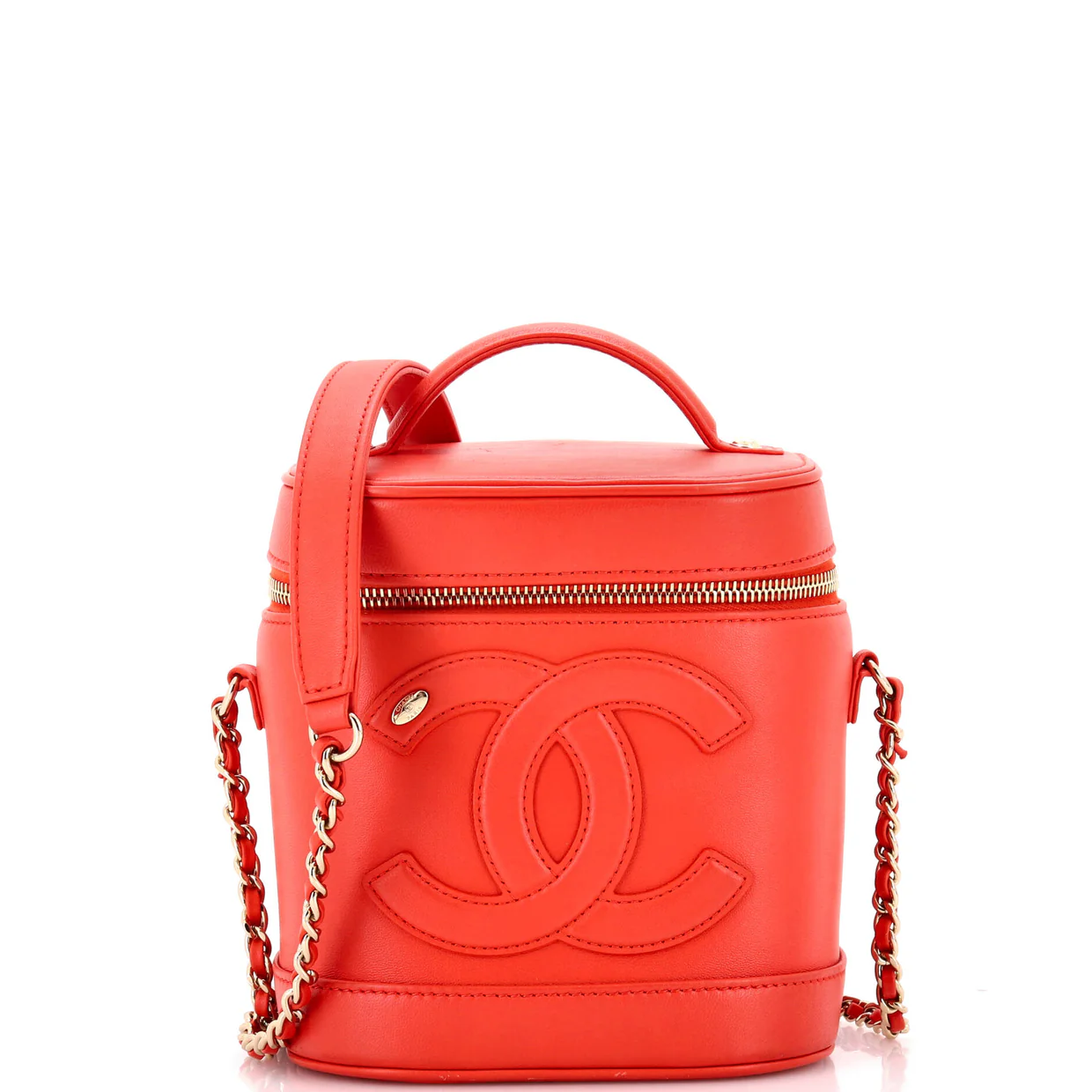 CC Mania Vanity Case Lambskin - Deep Luxury