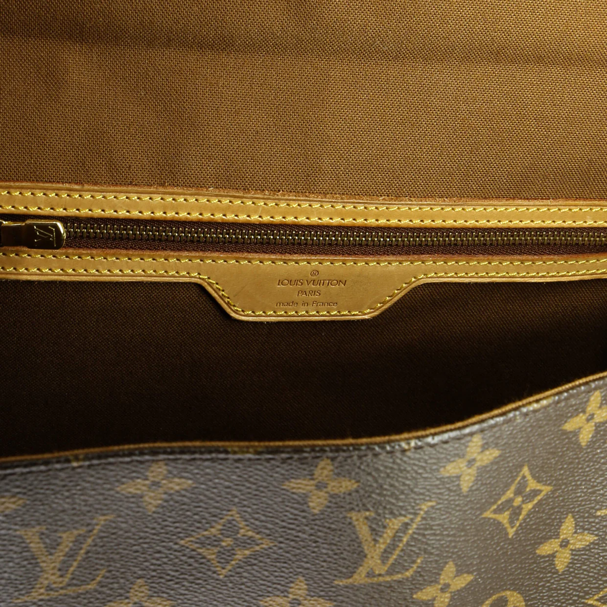 Beverly Briefcase Monogram Canvas MM - Deep Luxury