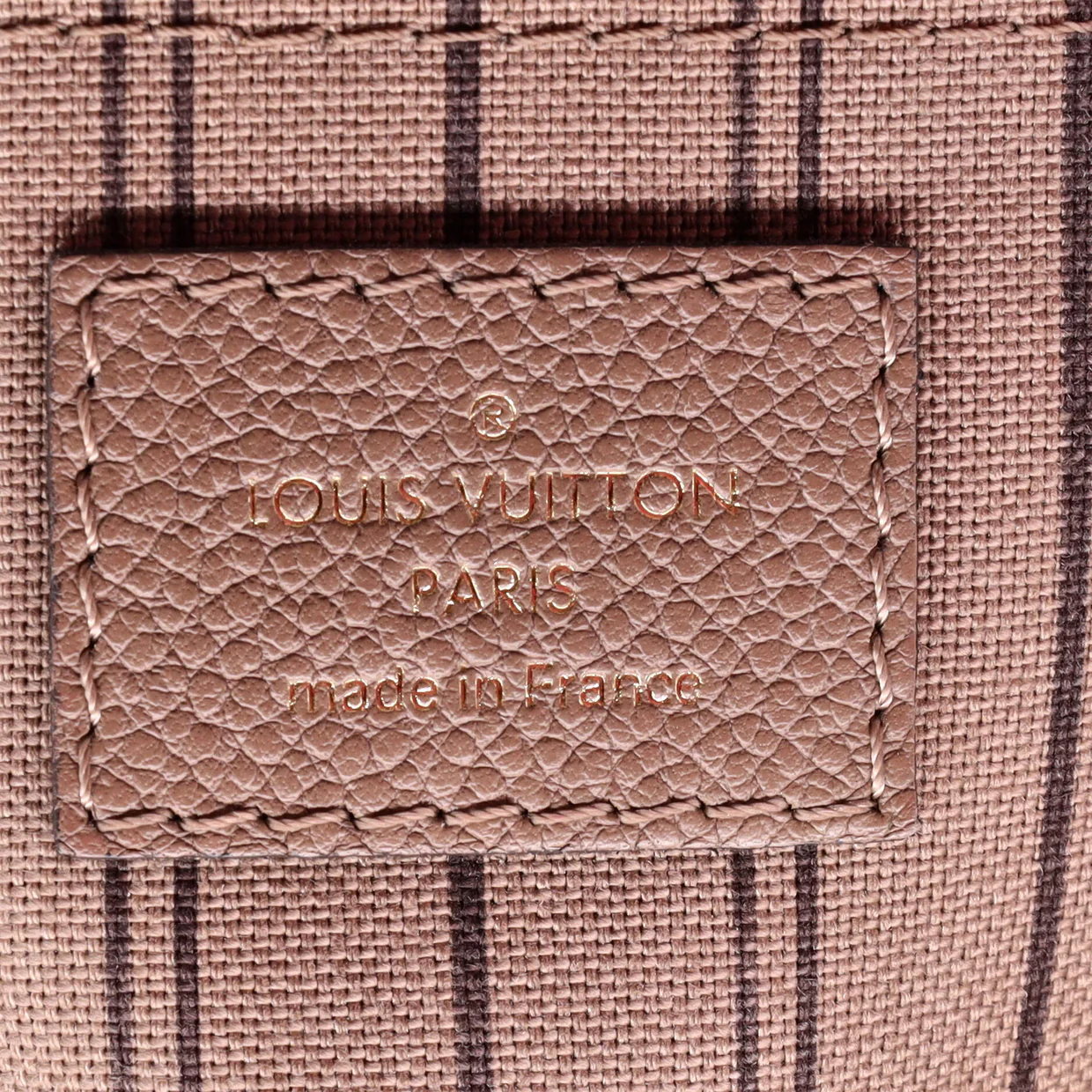 Mazarine Handbag Monogram Empreinte Leather PM - Deep Luxury