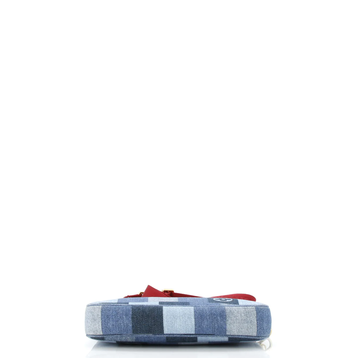 Multi Pochette Accessoires Damier and Monogram Patchwork Denim - Deep Luxury