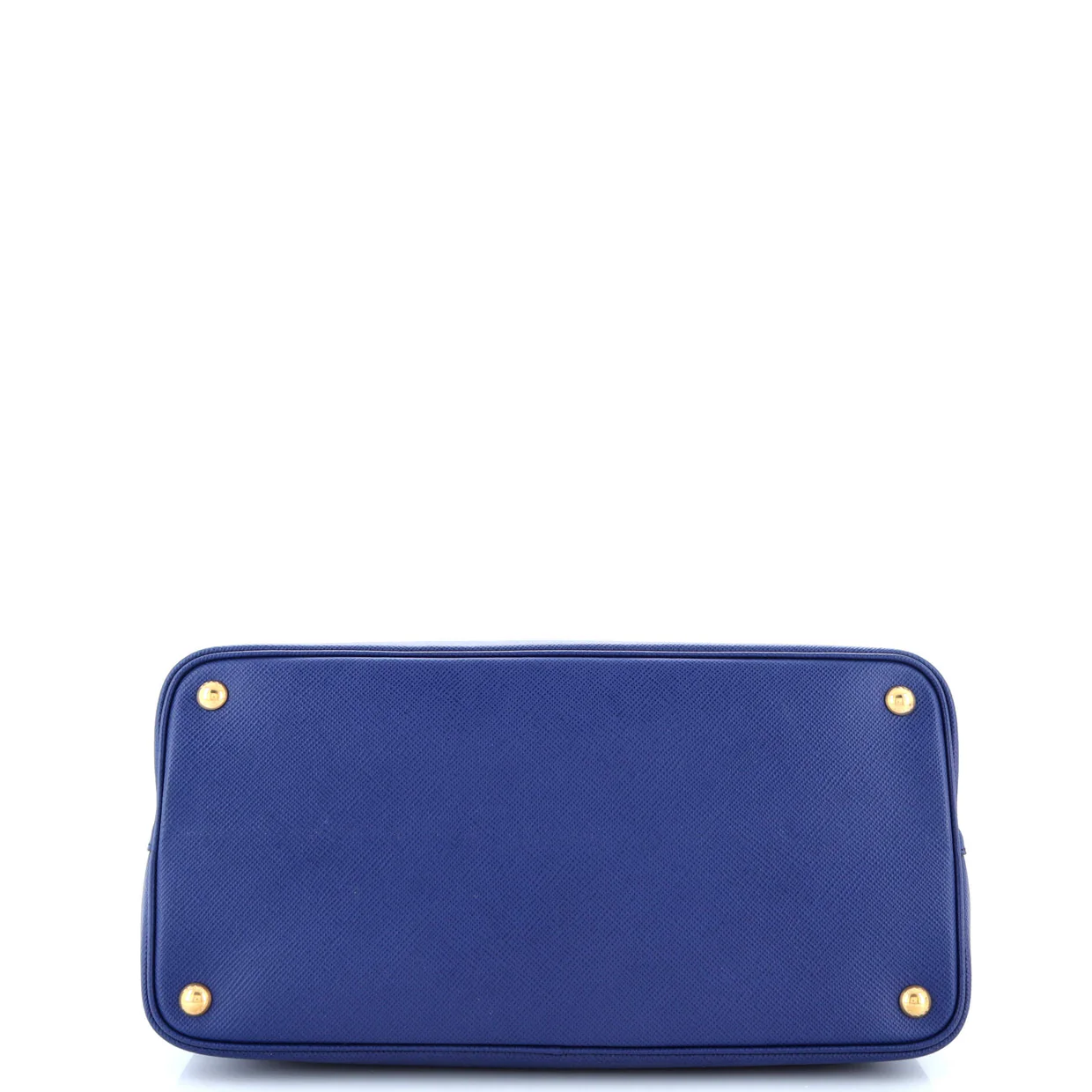 Cuir Double Tote Saffiano Leather Medium - Deep Luxury